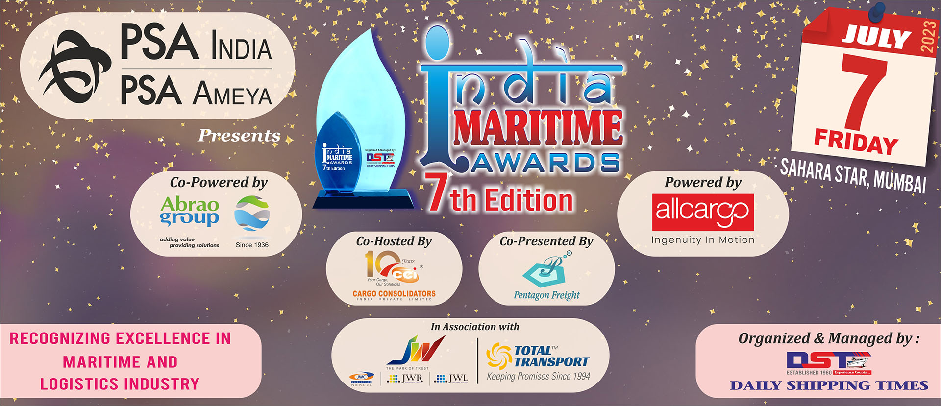 India Maritime Awards - 7th Edition Winners