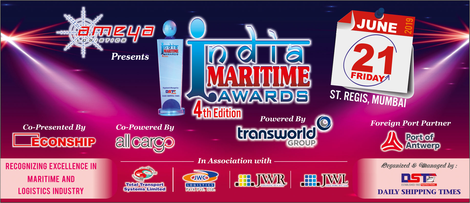 India Maritime Awards - 4th Edition Winners